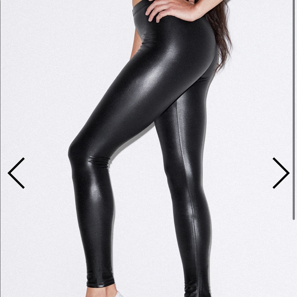 Metallic Black Legging